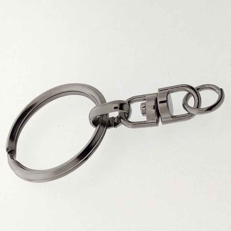 Llavero con quitavueltas, exterior Ø28mm. Con anilla ref. 320760000