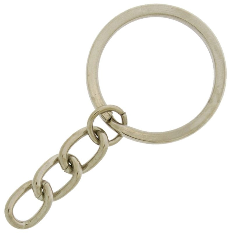 [640250000] Anilla de llavero exterior Ø30mm con 3 eslabones de cadena