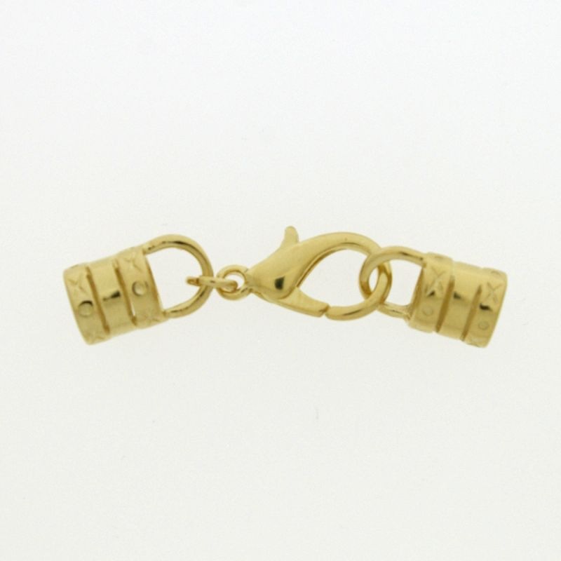 [919296000] Juego cierre mosquetón 18mm + 2 terminales para cordón Ø 6mm