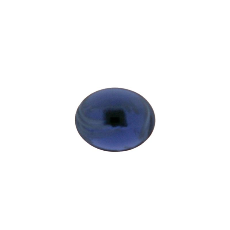 Pierre cabochon oval 8x10mm base plate couleur montana