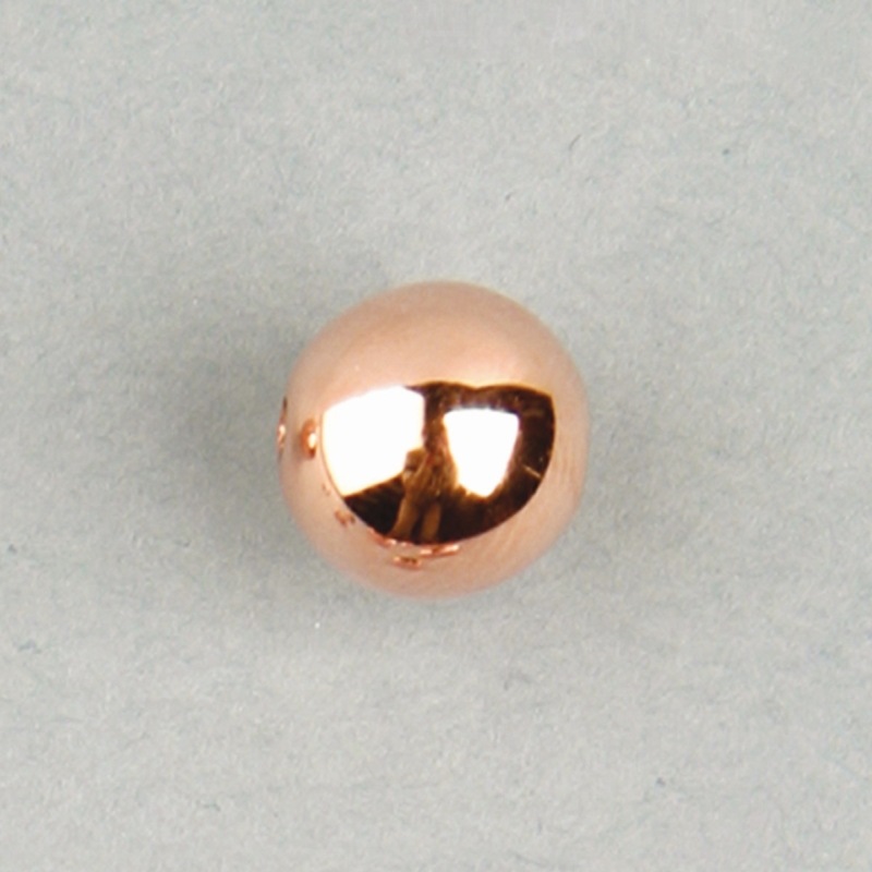 [111292000] Boule métallisée Ø 20mm. Trou Ø 2,5mm