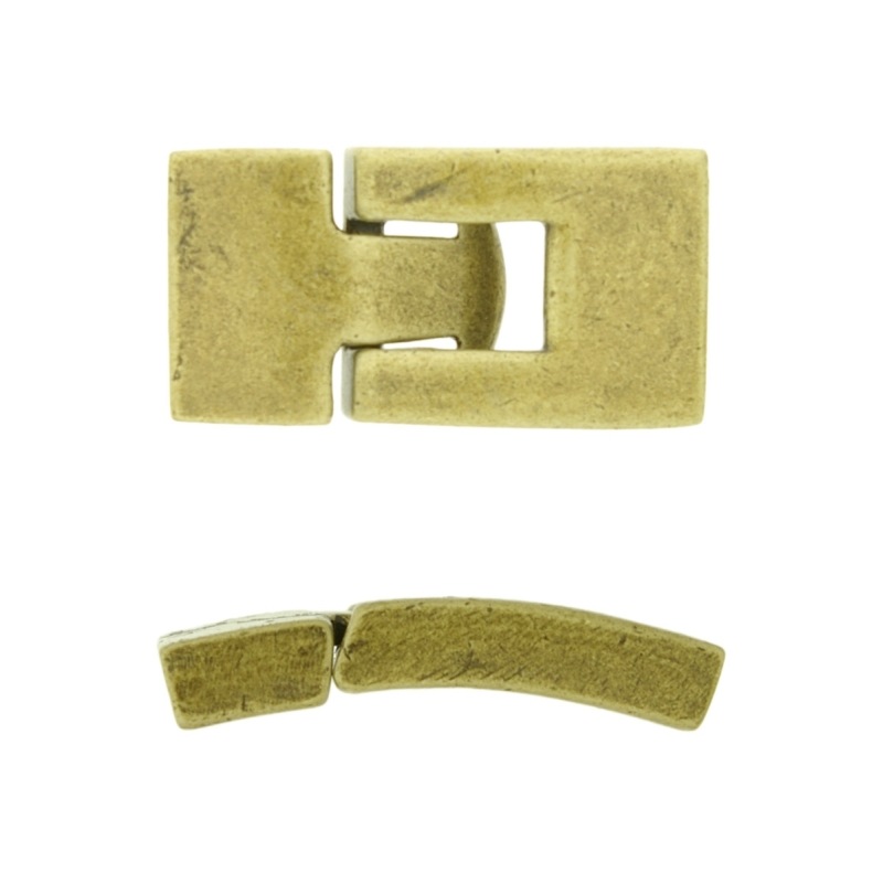 [218481600] Fermoir d'étain 17x32mm pour ruban 14x2,5mm