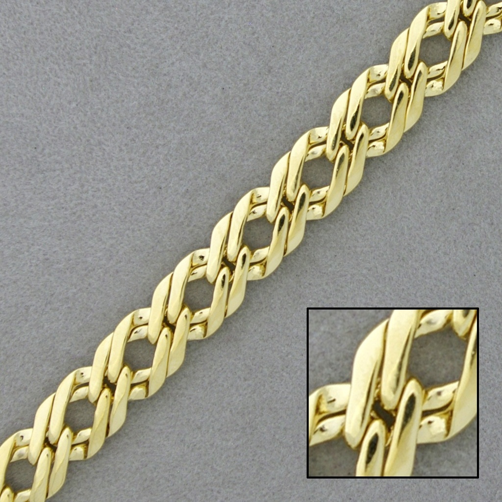 [523920000] Cadena de latón plana ancho 8,5mm
