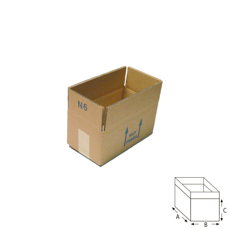Caja cartón 270 x 145 x 115 mm