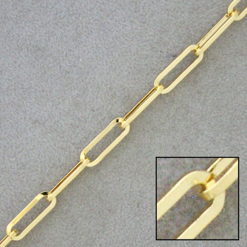 [528821400] Cadena de latón forzada ancho 4,4mm.