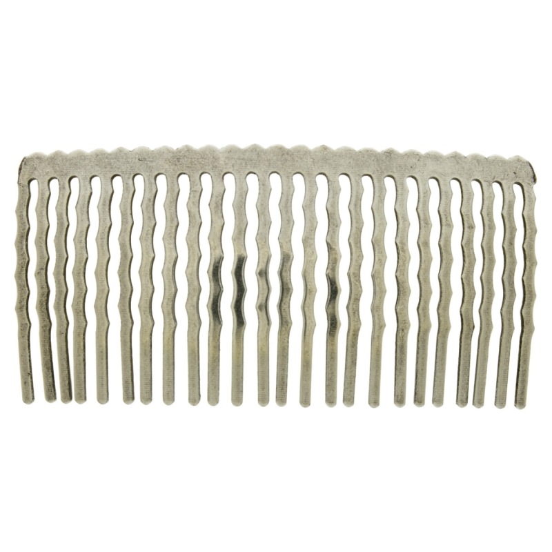 [810082400] Peineta metálica 78x38mm (24 púas)