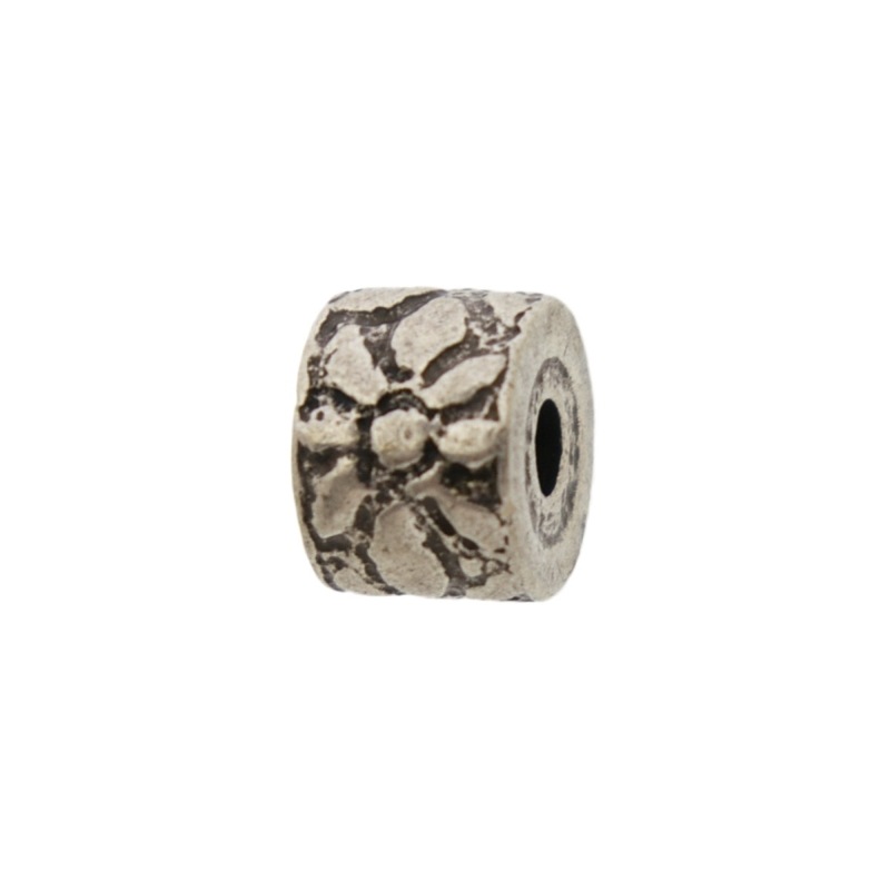 Metal bead 12x9mm. Hole Ø 3mm