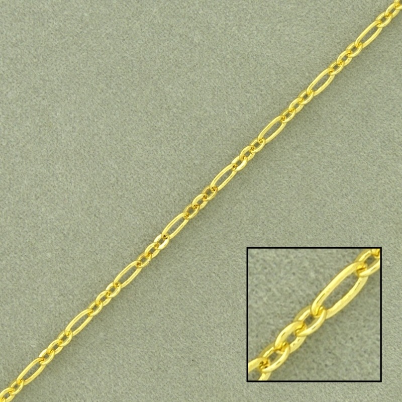 [524230000] Cadena de latón forzada ancho 2,2mm