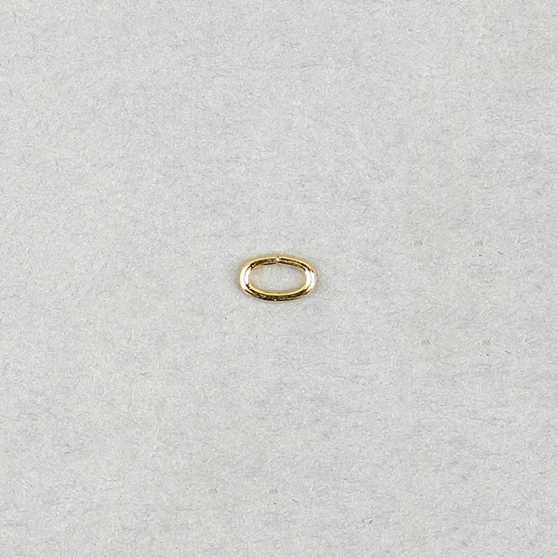 [320240000] Jumpring oval open 6x3,7xØ 0,8mm