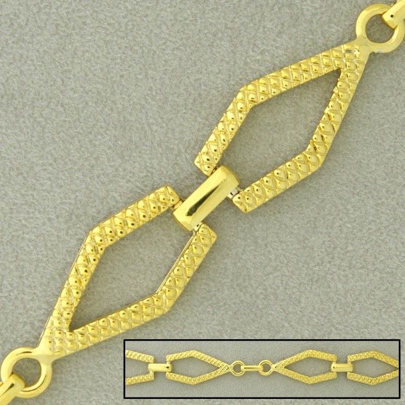 Cadena de zamac ancho 13,3mm