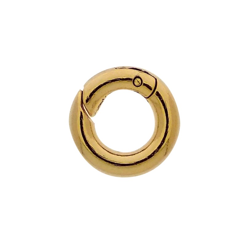 [228301500] Fermoir mousqueton rond Ø 15mm(extérieur) x Ø 3,5mm fil