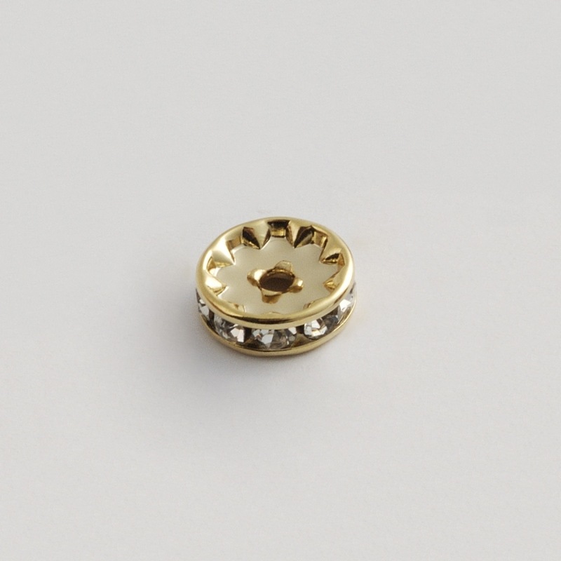Rondel strass Ø 10mm