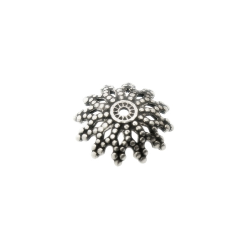 [121940000] Coupelle filigranée Ø 11mm. Trou Ø 0,5mm