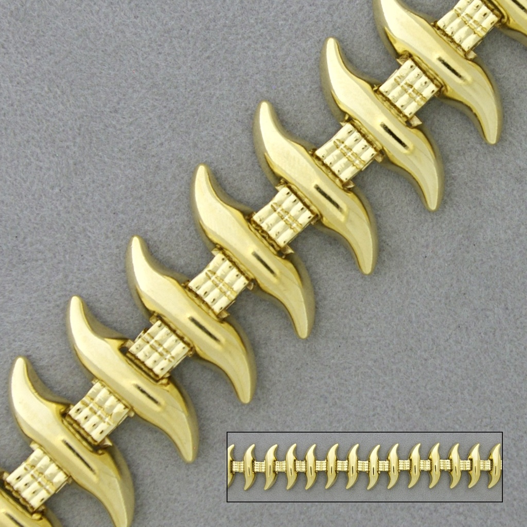 [541920000] Chaîne en zamak largeur 21,4mm