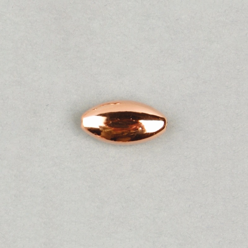 [111220000] Metallize bead 9x18mm. Hole Ø 1,5mm