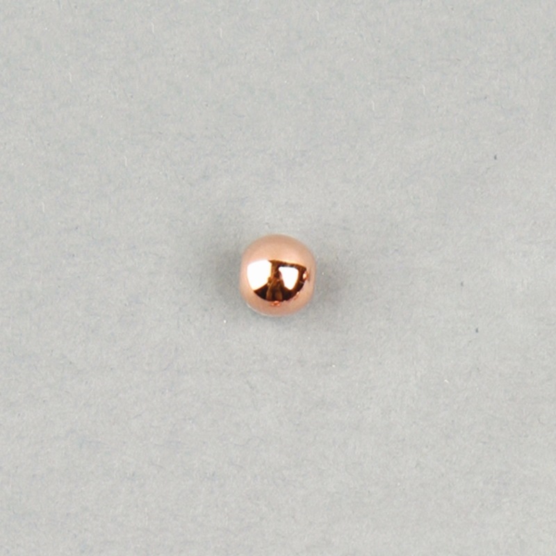 [111291000] Metallize ball Ø 10mm. Hole Ø 1,5mm