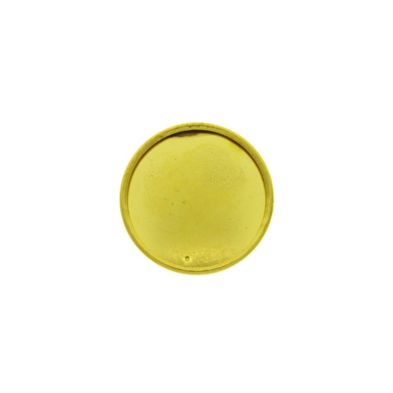 [110363000] Base ronde extérieur Ø34mm, intérieur Ø30mm pour pierres Ø30mm