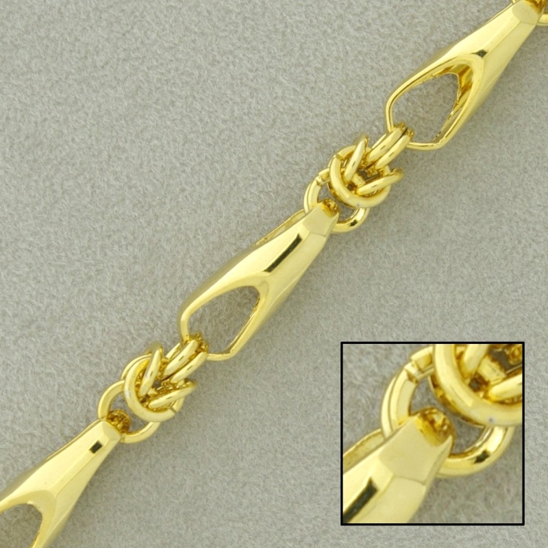 [523950000] Cadena de latón ancho 6mm