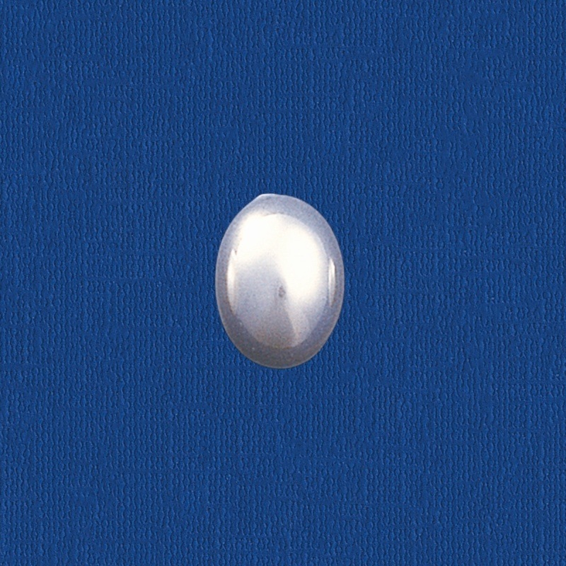 [435061000] Perle oval à  fond plat 6x8 mm