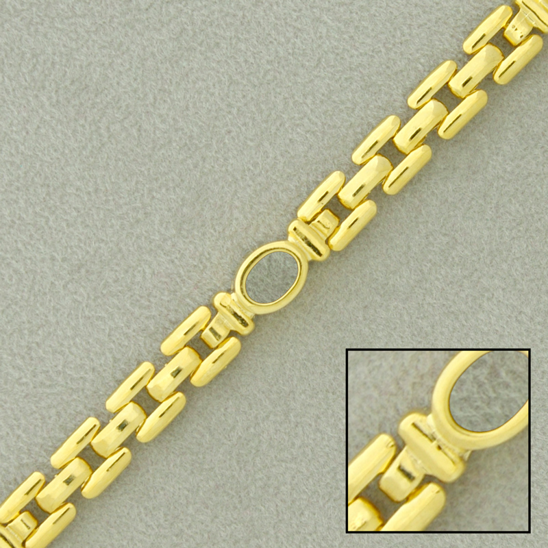 [527080000] Chaîne en laiton cartier combiné largeur 5,5mm