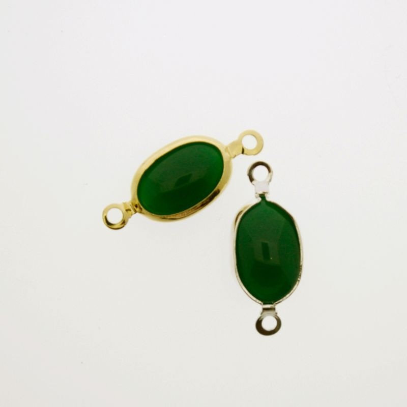 Oval strass 8x12mm chrysopidae colour. Length 21mm