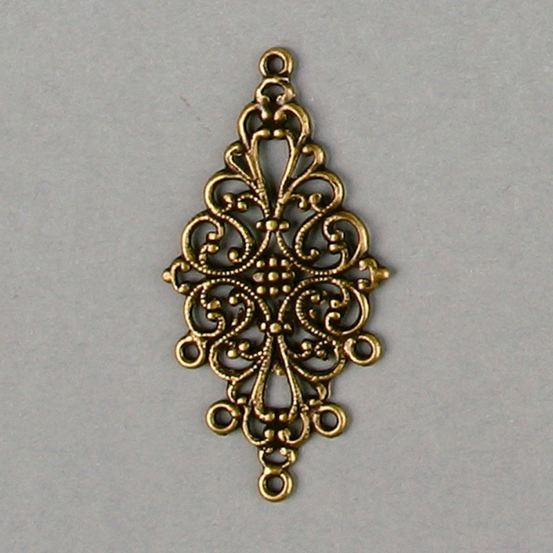 [119230000] Filigree finding 48x25mm
