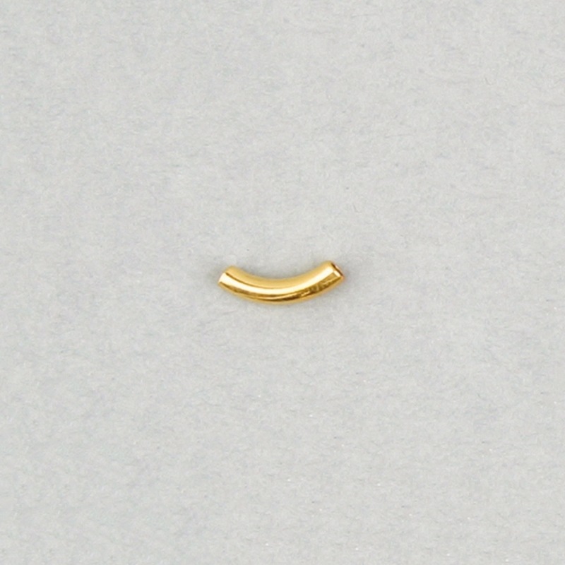 [110141000] Curved tube 2x10mm. Hole Ø 1mm