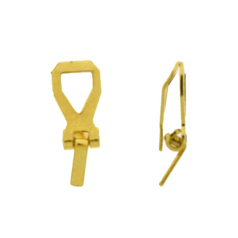 [635650000] Earclip 16x6mm with base for earring