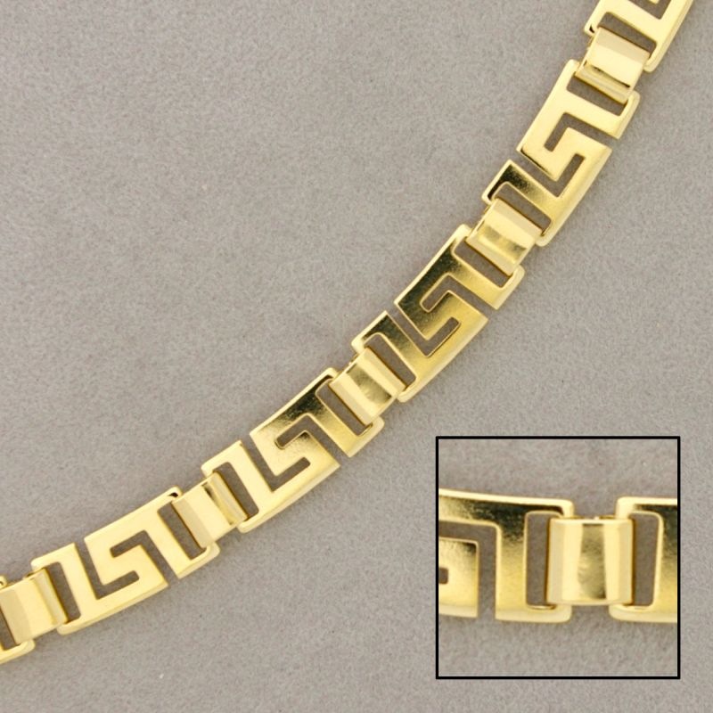 [926210000] Chaîne en laiton largeur 8mm pour collier