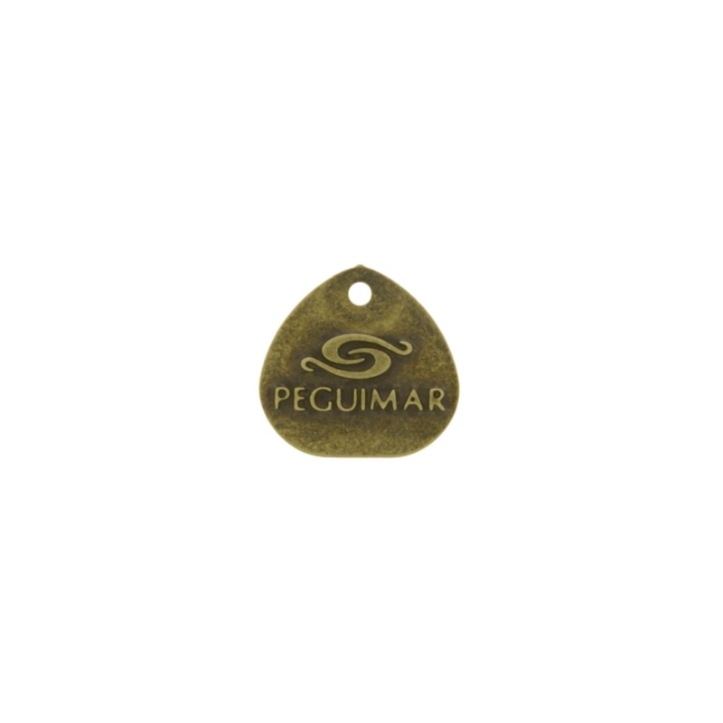 [980300000] Placa personalizada 16x15mm con logo