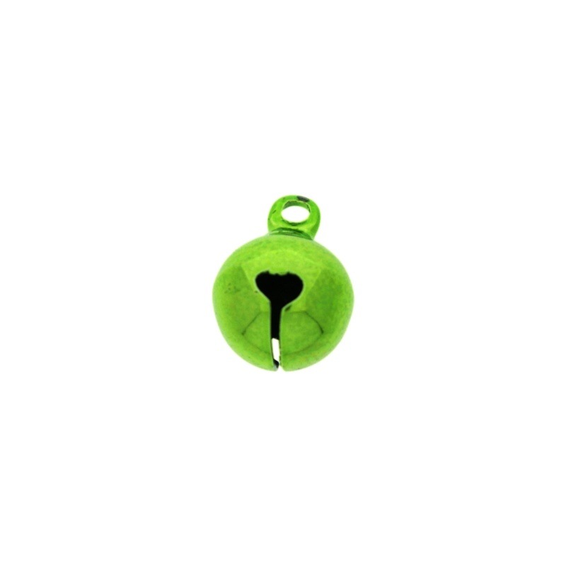 [123311000] Grelot Ø 10mm couleur vert nickel free