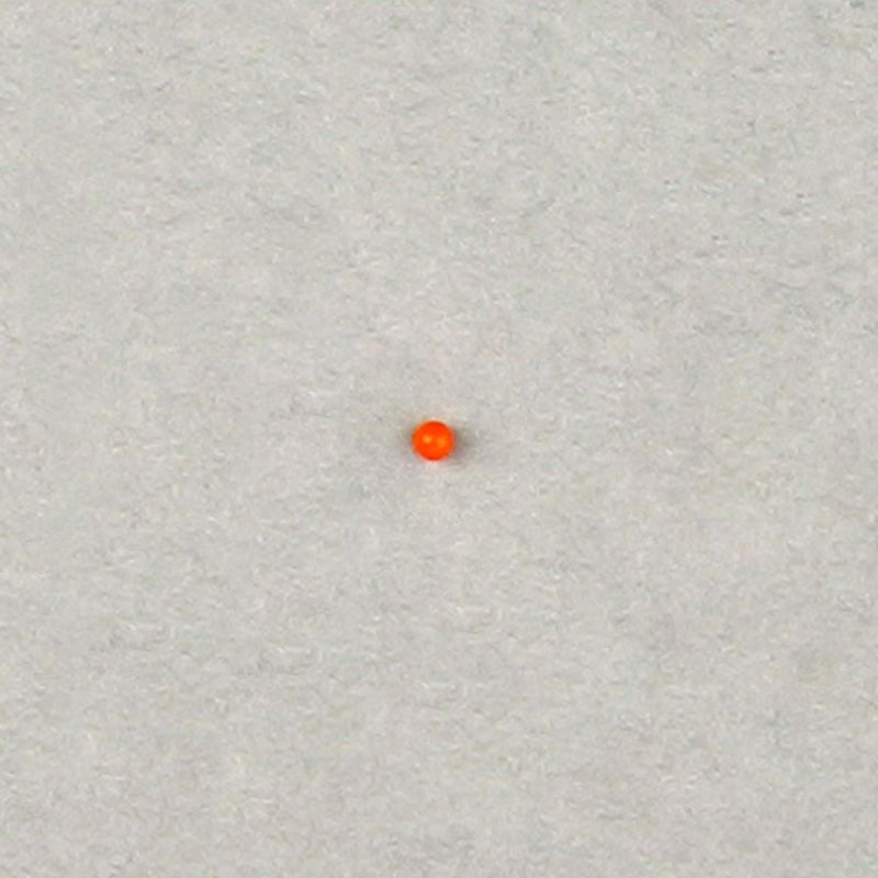 [750301900] Boule de plastique Ø 1,5mm couleur orange