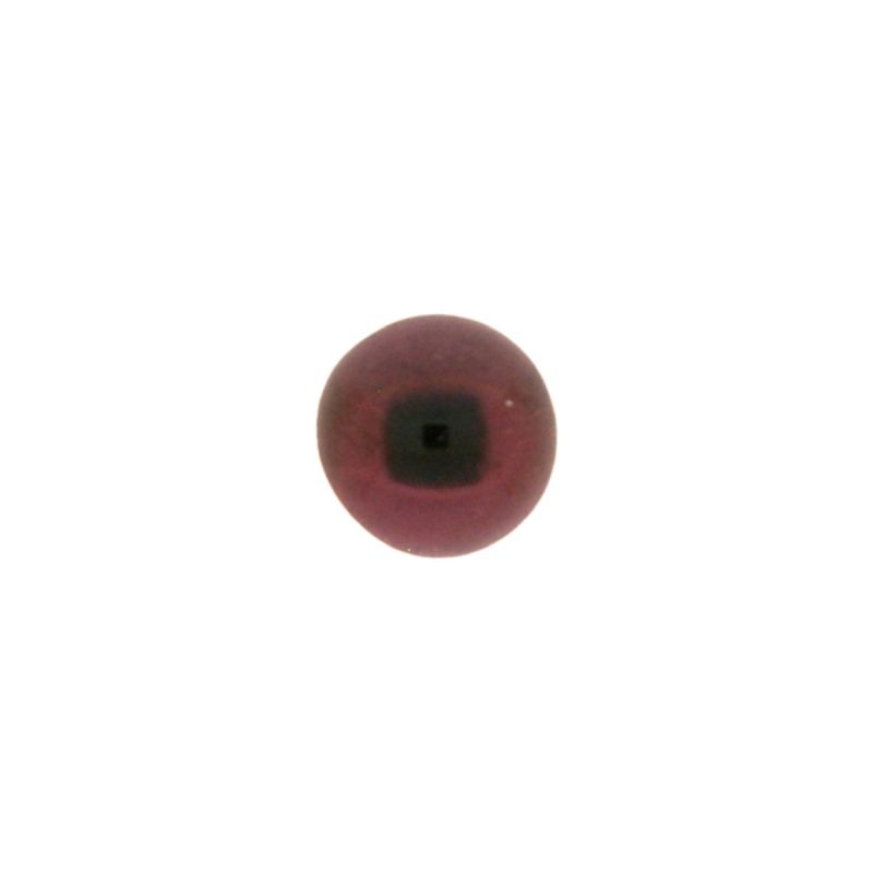 [750131000] Pierre cabochon Ø8mm base plate couleur améthyste