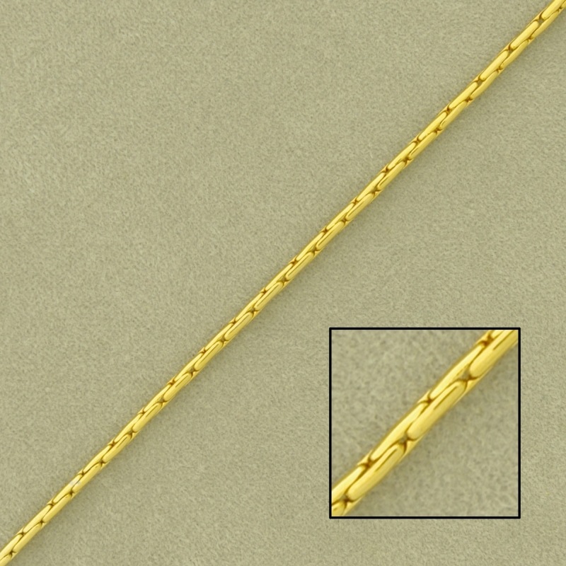 [527450000] Chaîne en laiton cobra largeur 1,3mm
