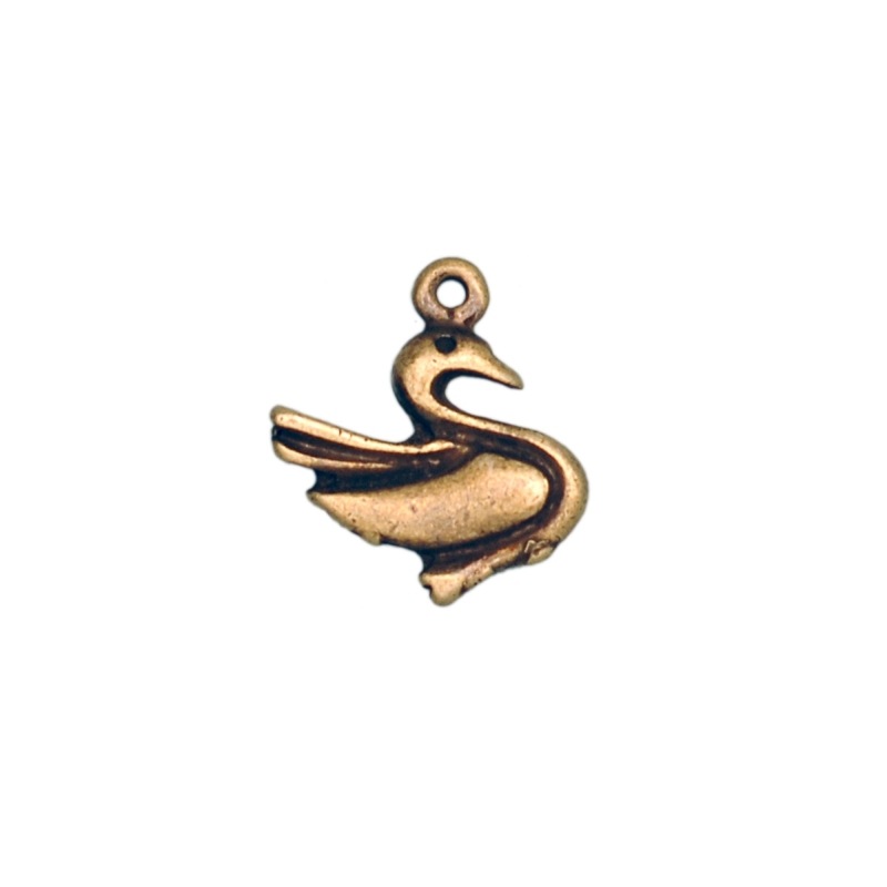 [116370000] Pendentif cygne 16x15mm