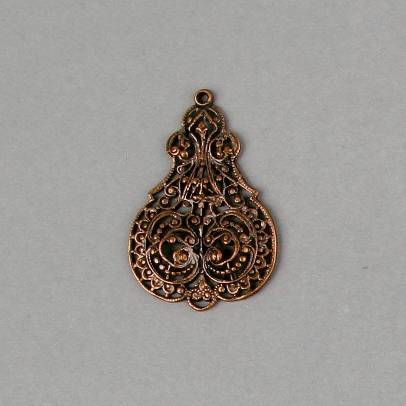 [119400000] Filigree finding 48x32mm