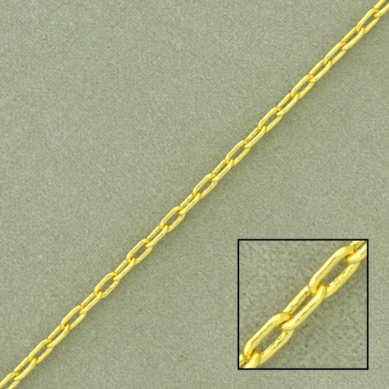 [524530000] Cadena de latón forzada ancho 2,2mm