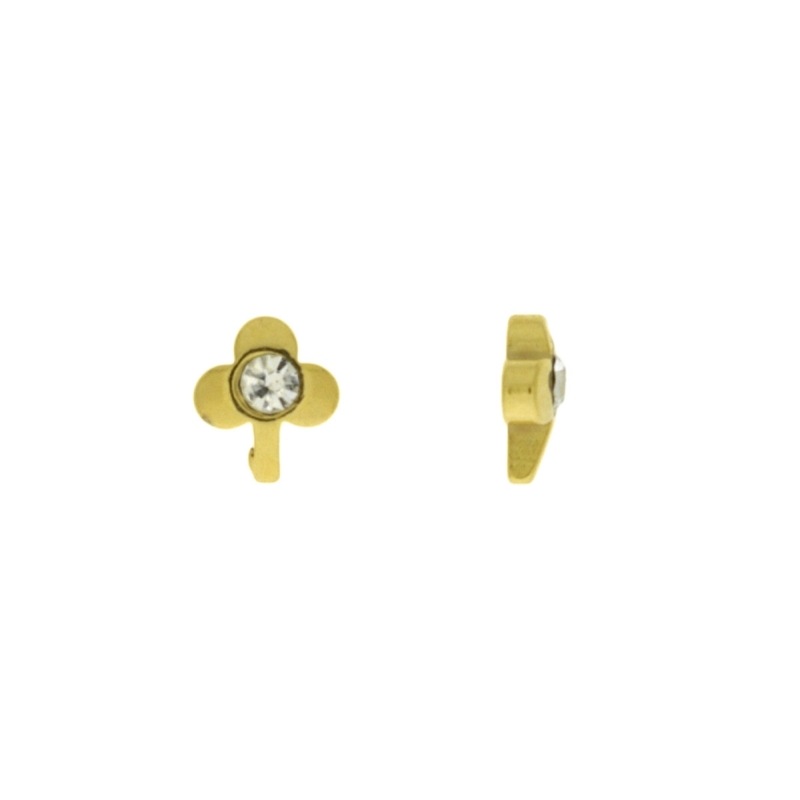Fornitura trébol 9x8mm base plana