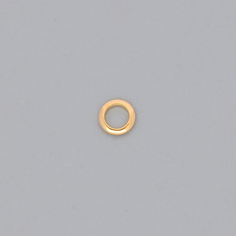[323970000] Aro de latón Ø 6x1,3mm forma de 1/2 caña.