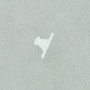 Presión de silicona 6x11mm. VÁLIDA PARA ESPIGÓN DE Ø0,7mm.