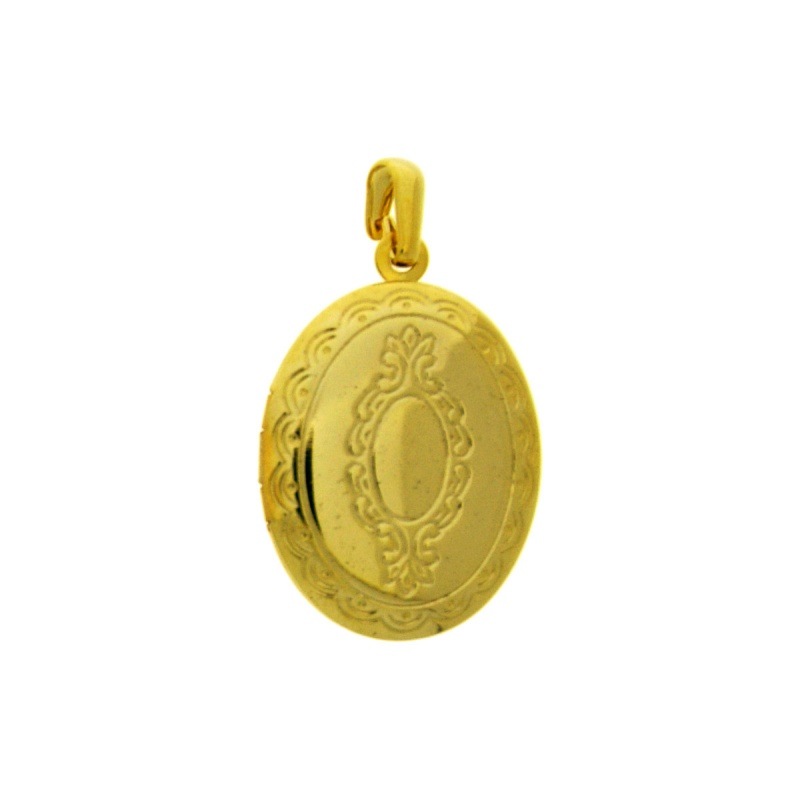 [116520000] Pendentif médaillon ovale 30x19mm