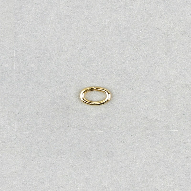 [320520000] Jumpring oval open 6x3,7xØ 0,8mm