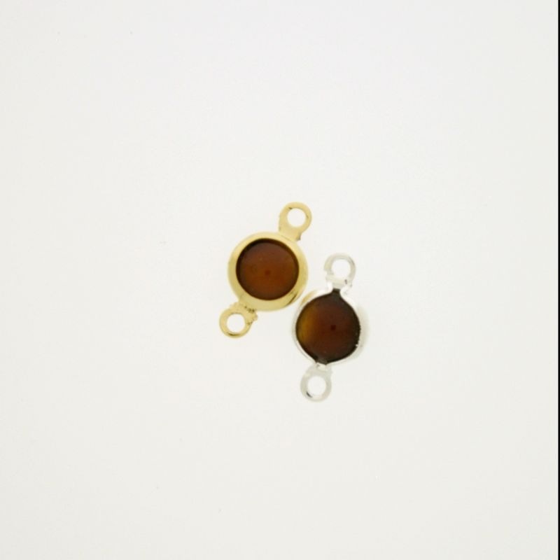 [750181200] Round strass diam. 6mm shell colour. Length 13mm