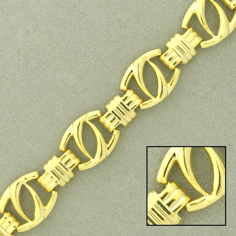 Cadena de latón ancho 10,1mm