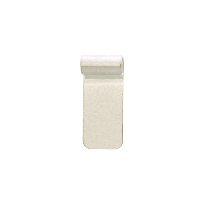 [117770000] Pendentif plat 10x23,5mm pour coller un ornement. Pour chaîne ou lacet Ø3,5mm au maximum.