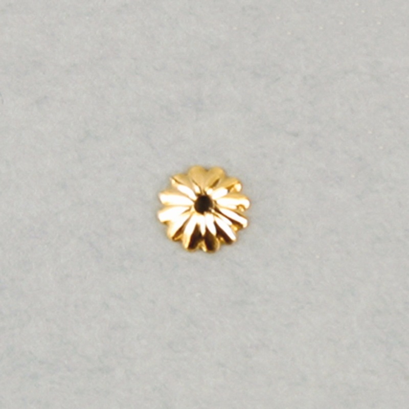 [115010600] Wide grated cup diam. 5,5mm. Hole diam. 1mm