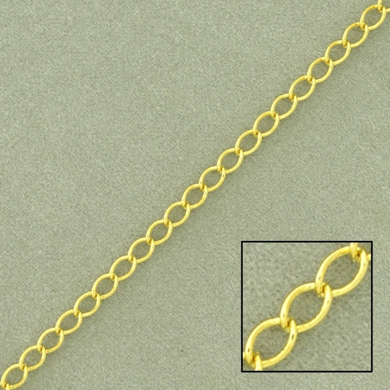 [526780000] Cadena de latón barbada ancho 3mm