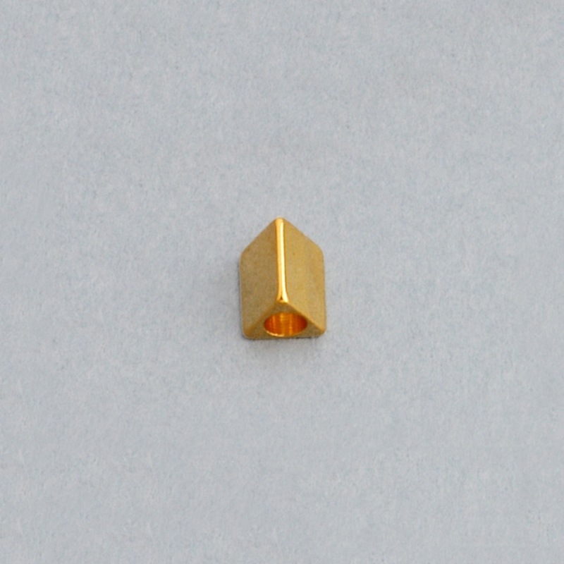 [118920000] Metal bead 5,5x7mm. Hole Ø 3mm
