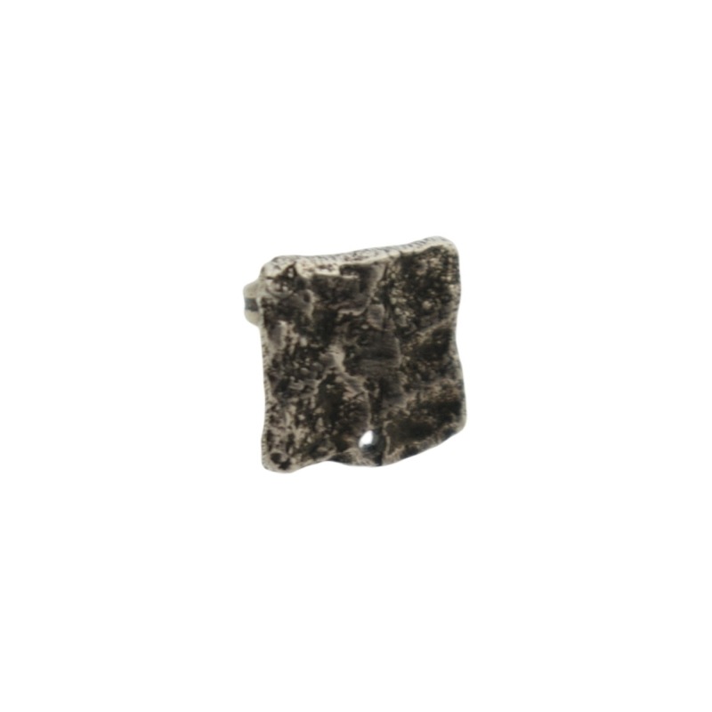 [155130000] Square ear stud 12x12mm with one hole