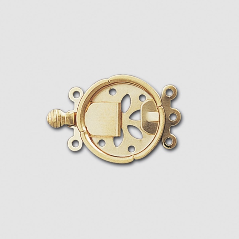 [231040000] Base de fermoir de collier 3 rangs
